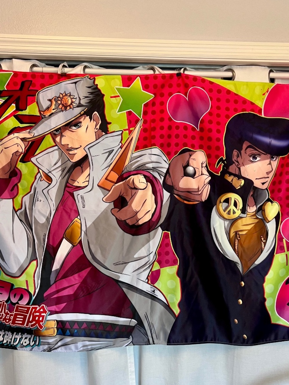 JoJo's Bizarre Adventure Diamond is Unbreakable Wall Tapestry Anime Otaku J-Pop